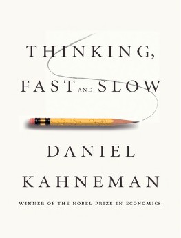 Daniel Kahneman Thinking, Fast And Slow
